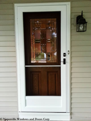 Storm Door Installer Naperville Illinois.